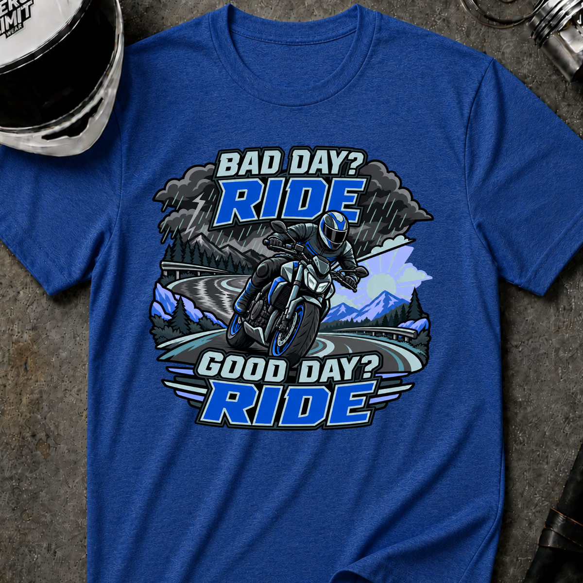 GOOD OR BAD DAY, RIDE T-SHIRT