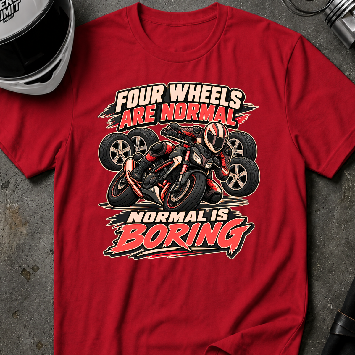 NORMAL IS BORING T-SHIRT