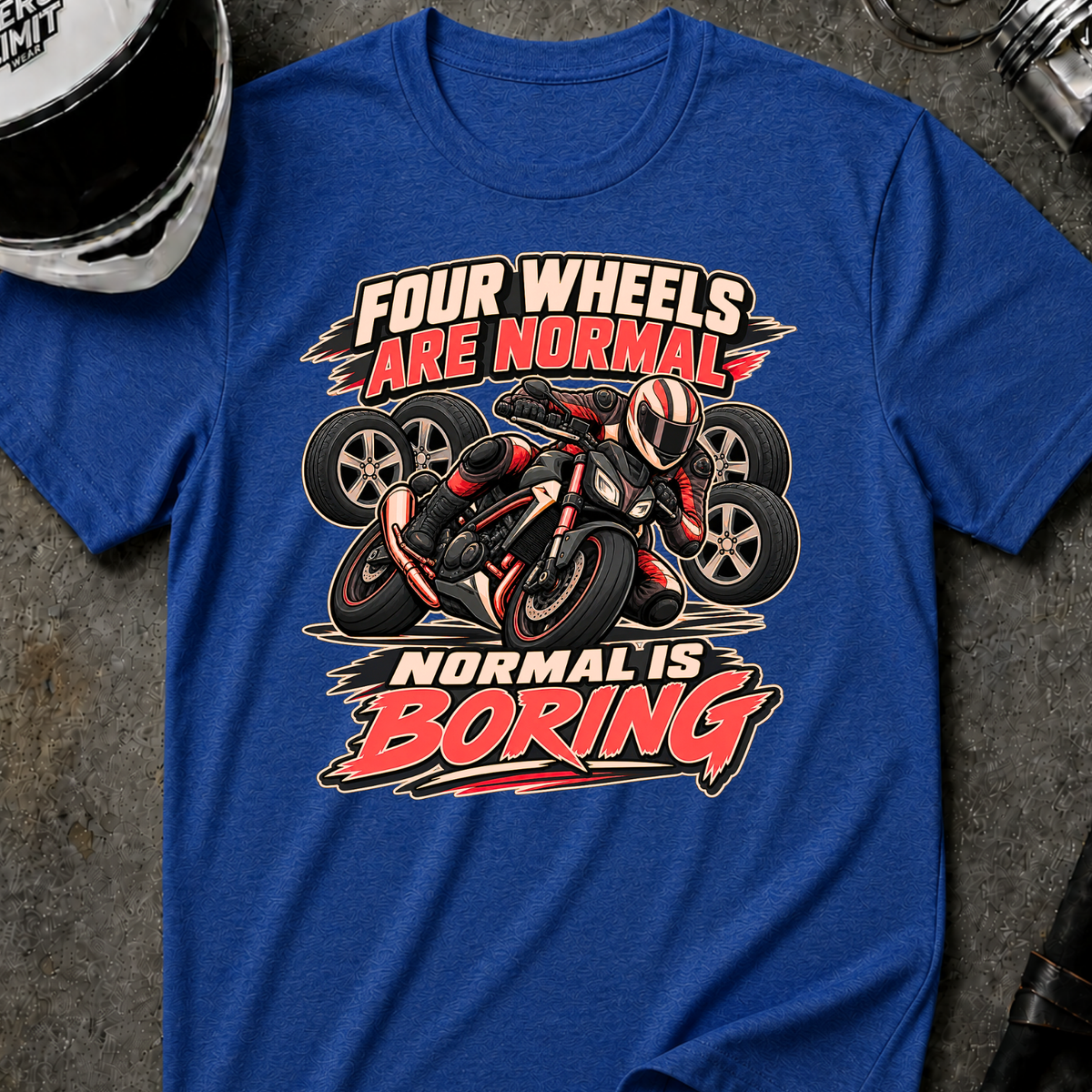NORMAL IS BORING T-SHIRT