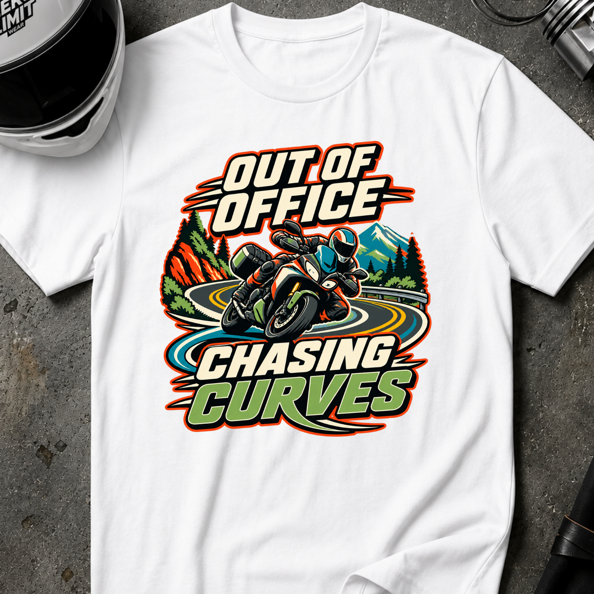 CHASING CURVES T-SHIRT