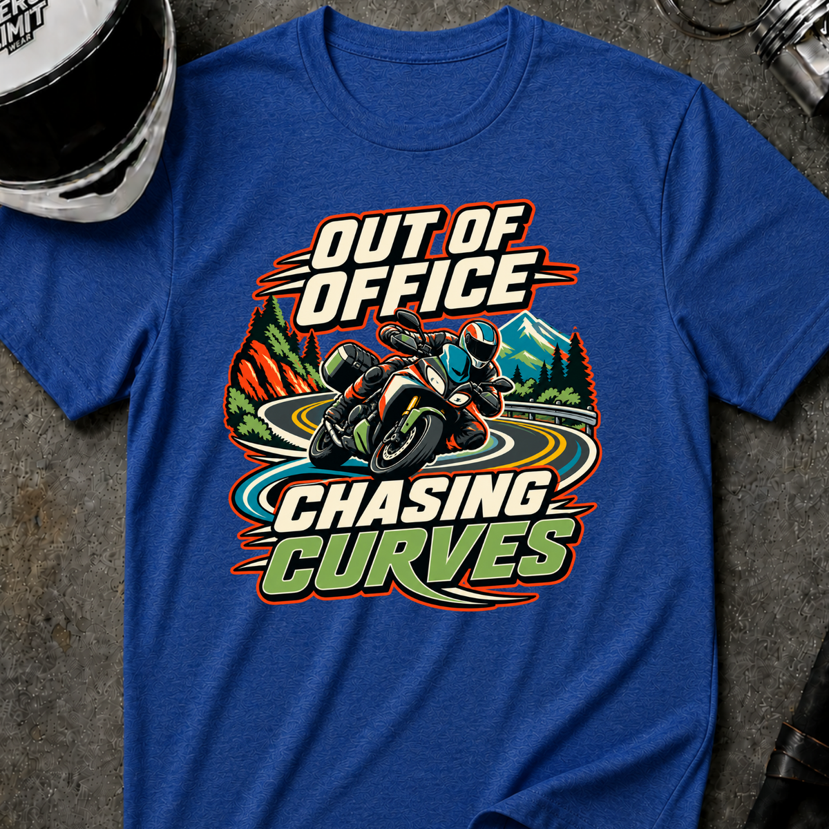 CHASING CURVES T-SHIRT