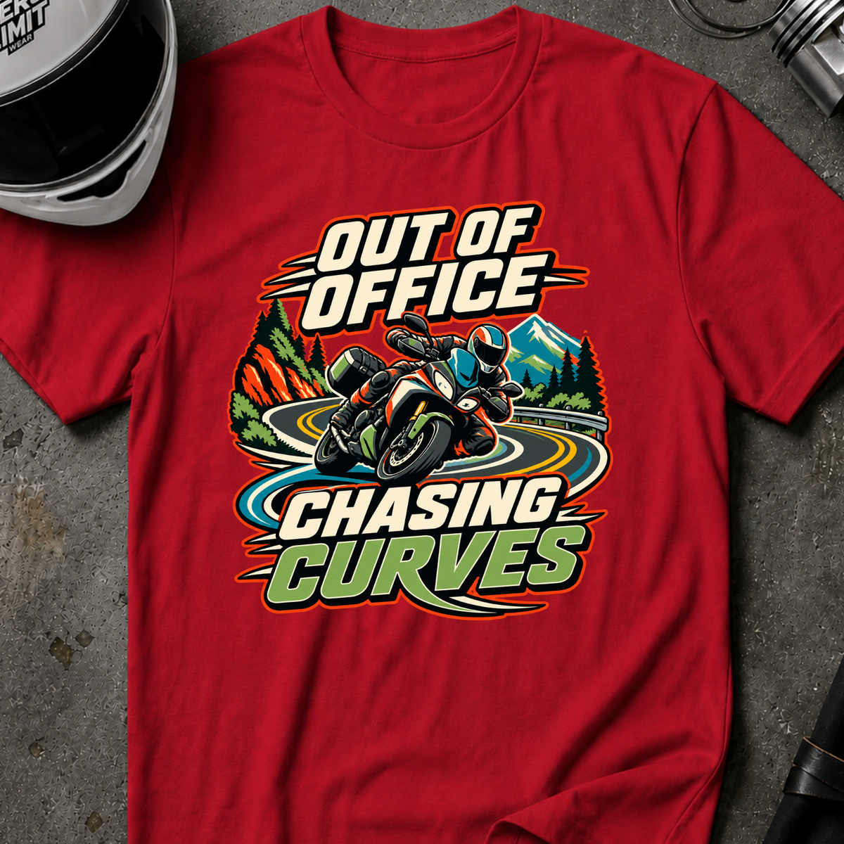 CHASING CURVES T-SHIRT