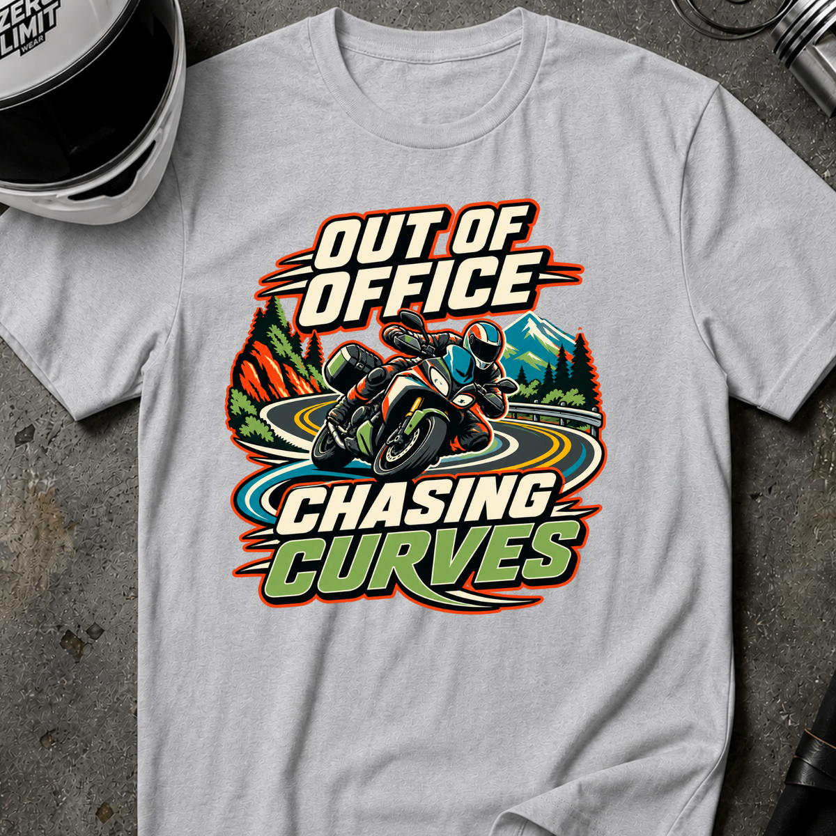 CHASING CURVES T-SHIRT