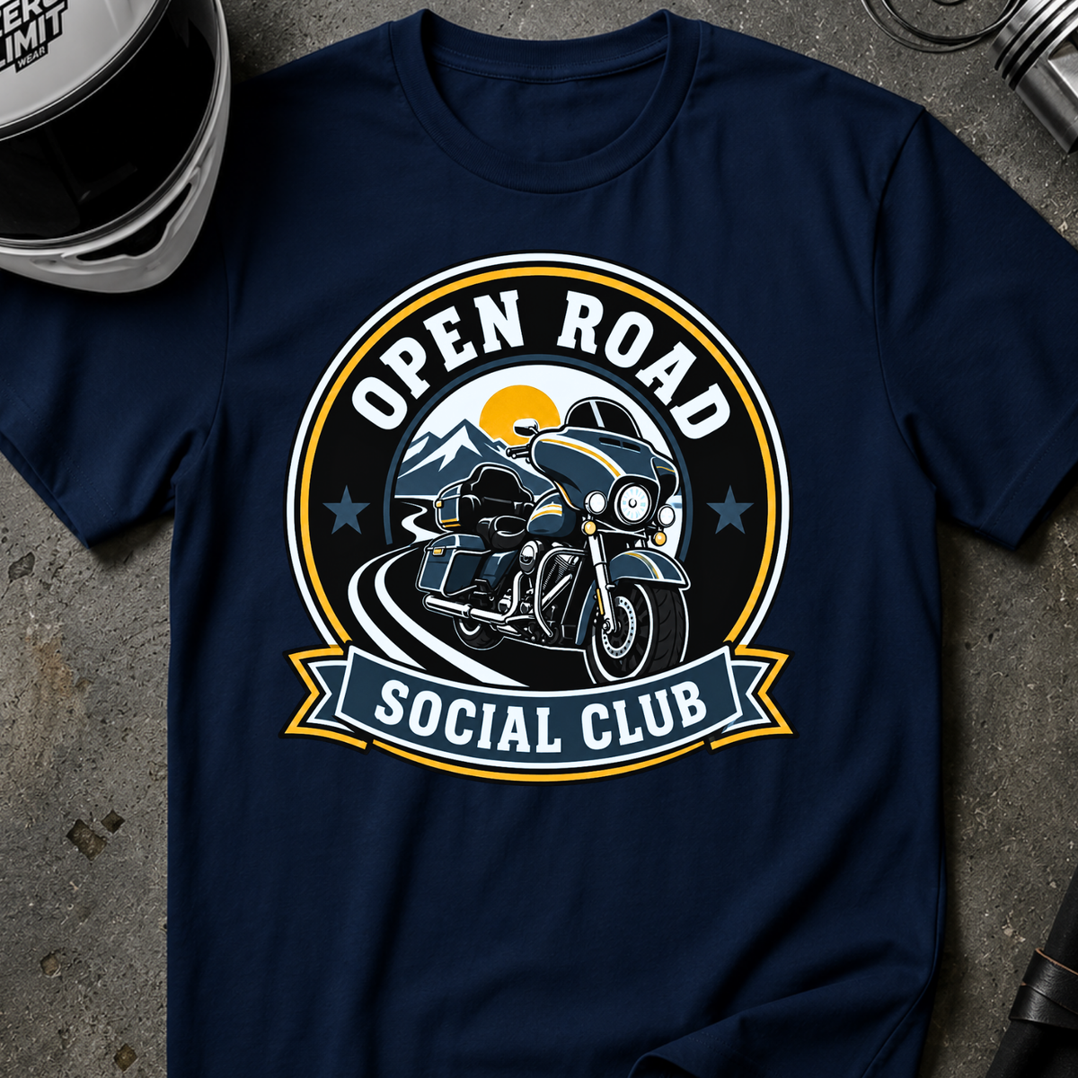 OPEN ROAD SOCIAL CLUB T-SHIRT
