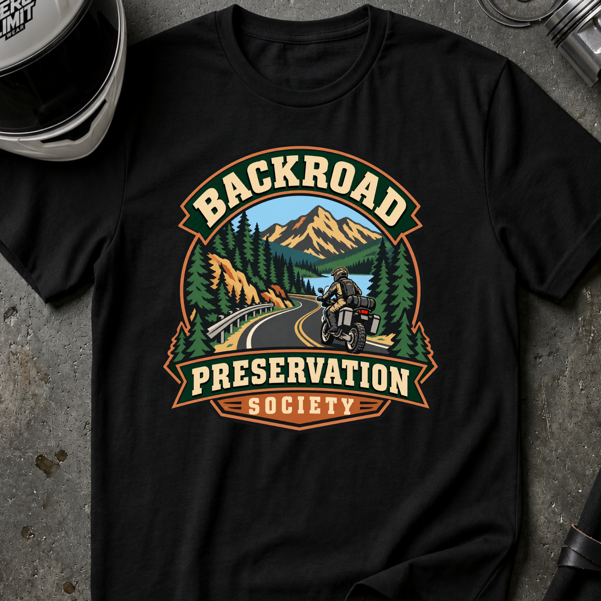 BACKROAD PRESERVATION SOCIETY T-SHIRT