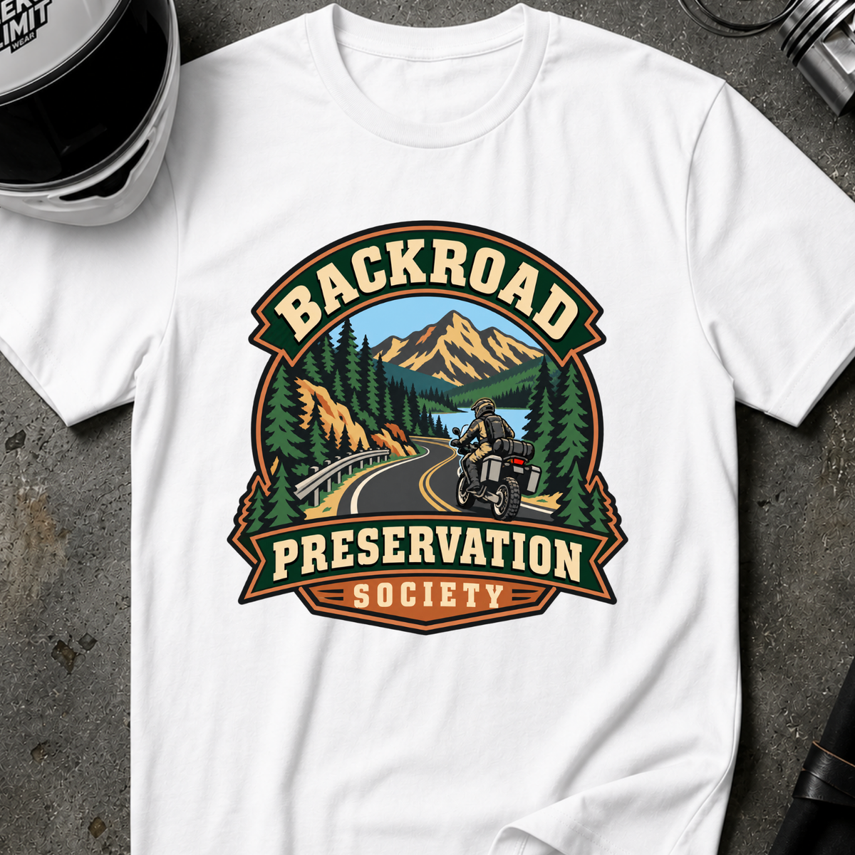 BACKROAD PRESERVATION SOCIETY T-SHIRT