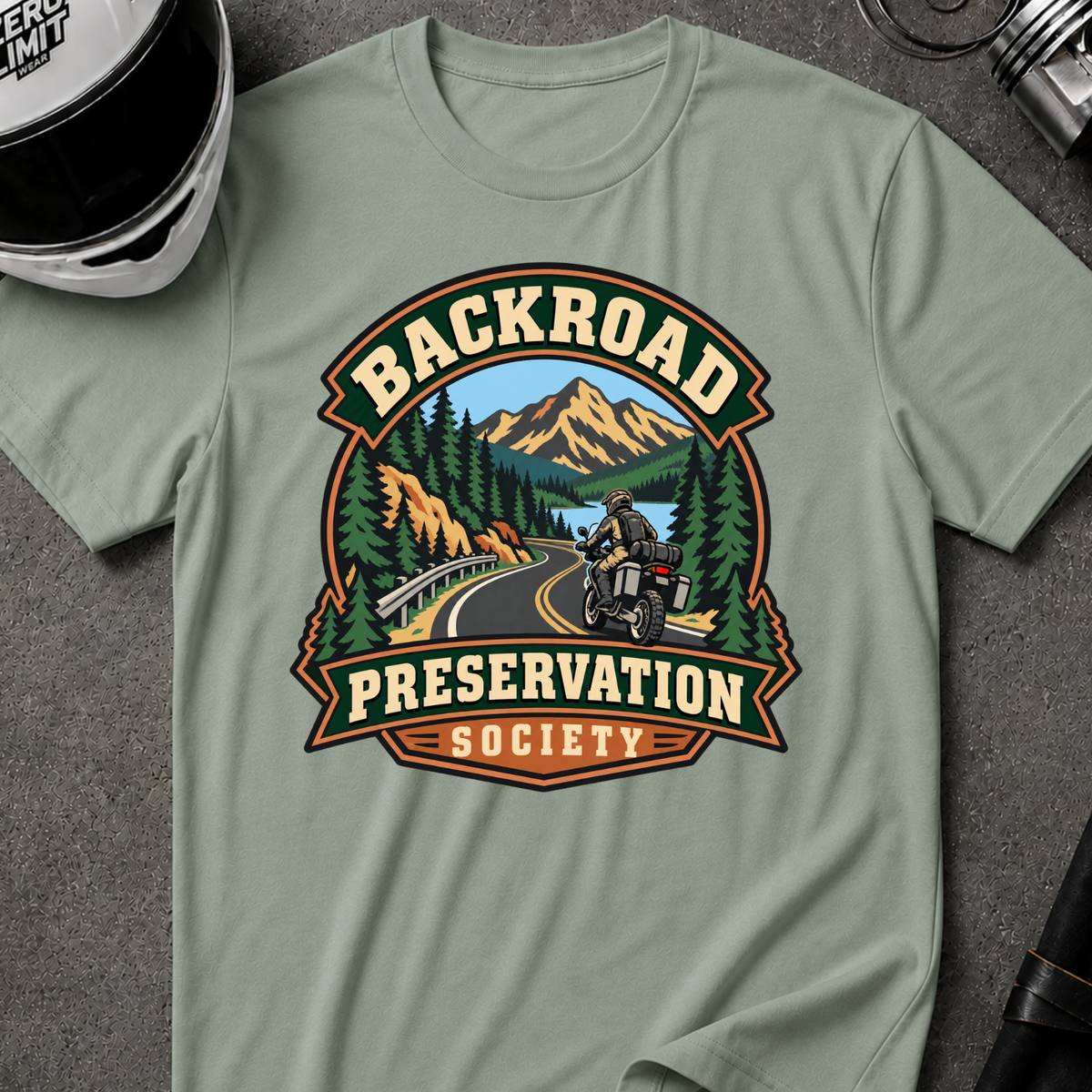 BACKROAD PRESERVATION SOCIETY T-SHIRT