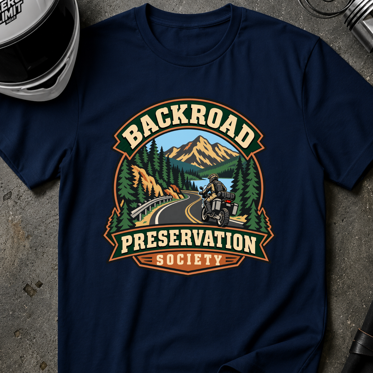 BACKROAD PRESERVATION SOCIETY T-SHIRT