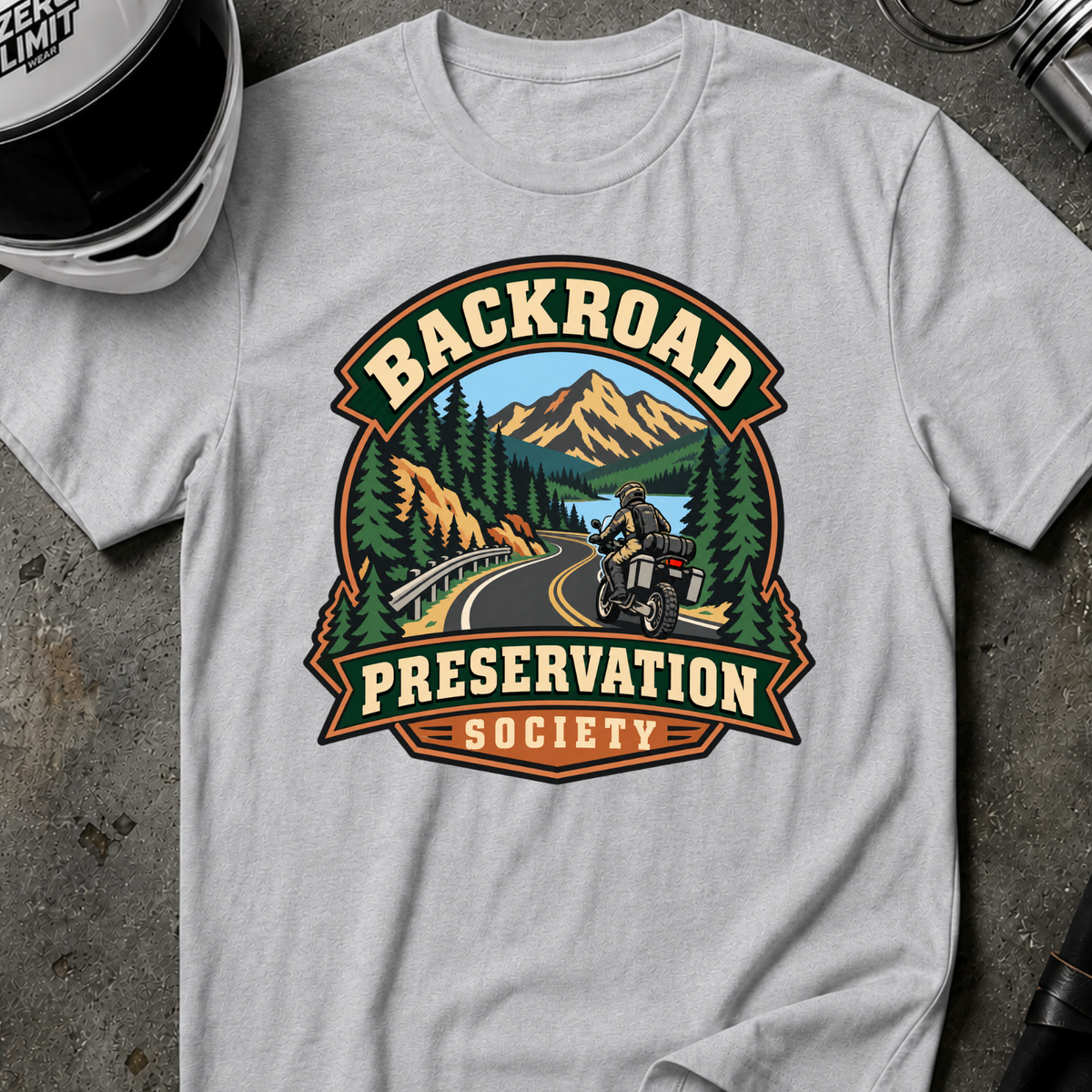 BACKROAD PRESERVATION SOCIETY T-SHIRT