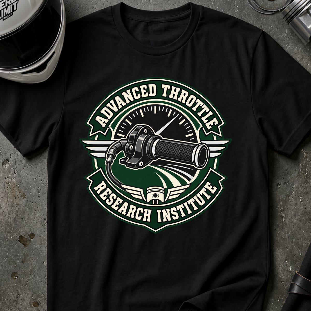 ADVANCED THROTTLE RESEARCH INSTITUTE T-SHIRT