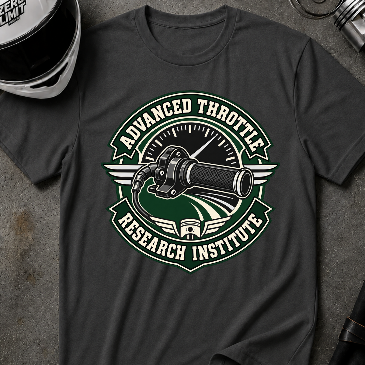 ADVANCED THROTTLE RESEARCH INSTITUTE T-SHIRT