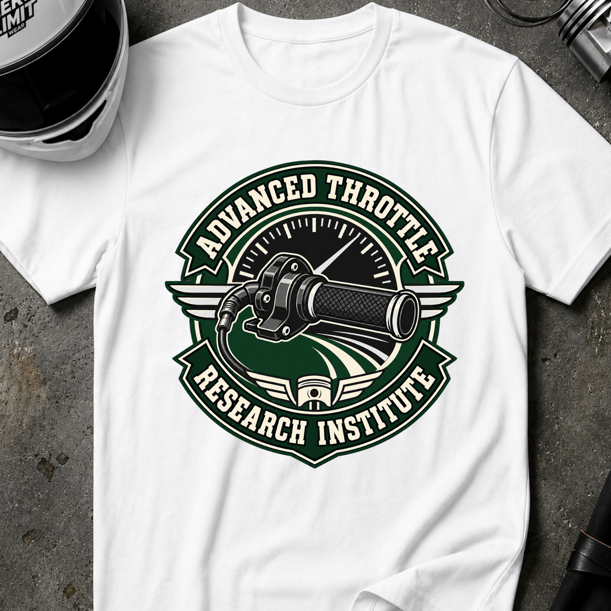 ADVANCED THROTTLE RESEARCH INSTITUTE T-SHIRT