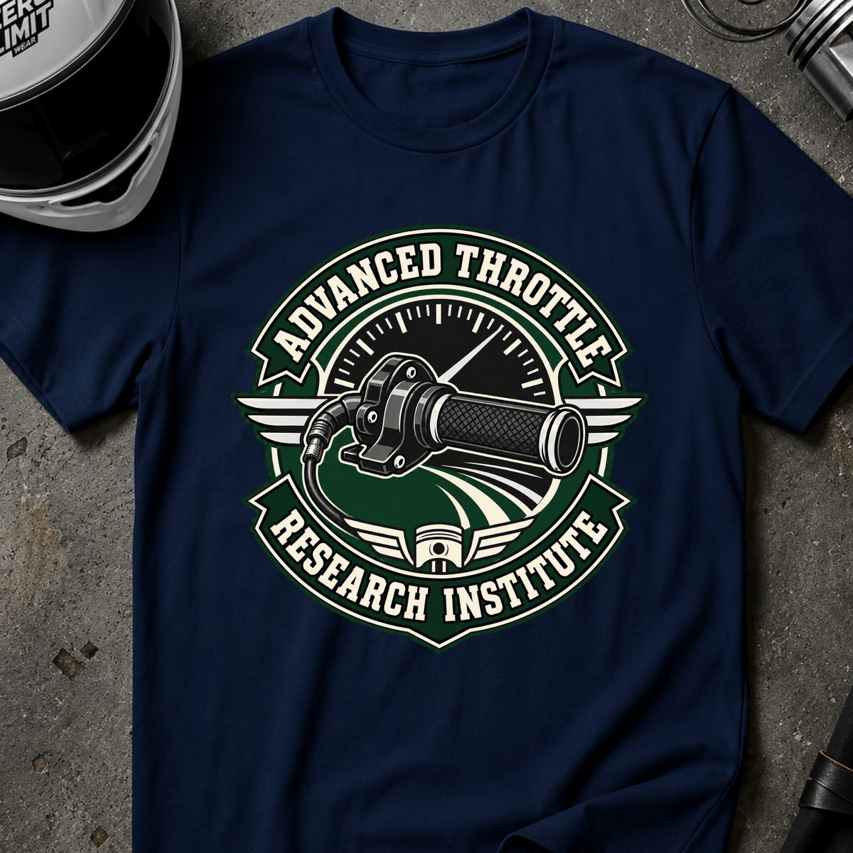 ADVANCED THROTTLE RESEARCH INSTITUTE T-SHIRT