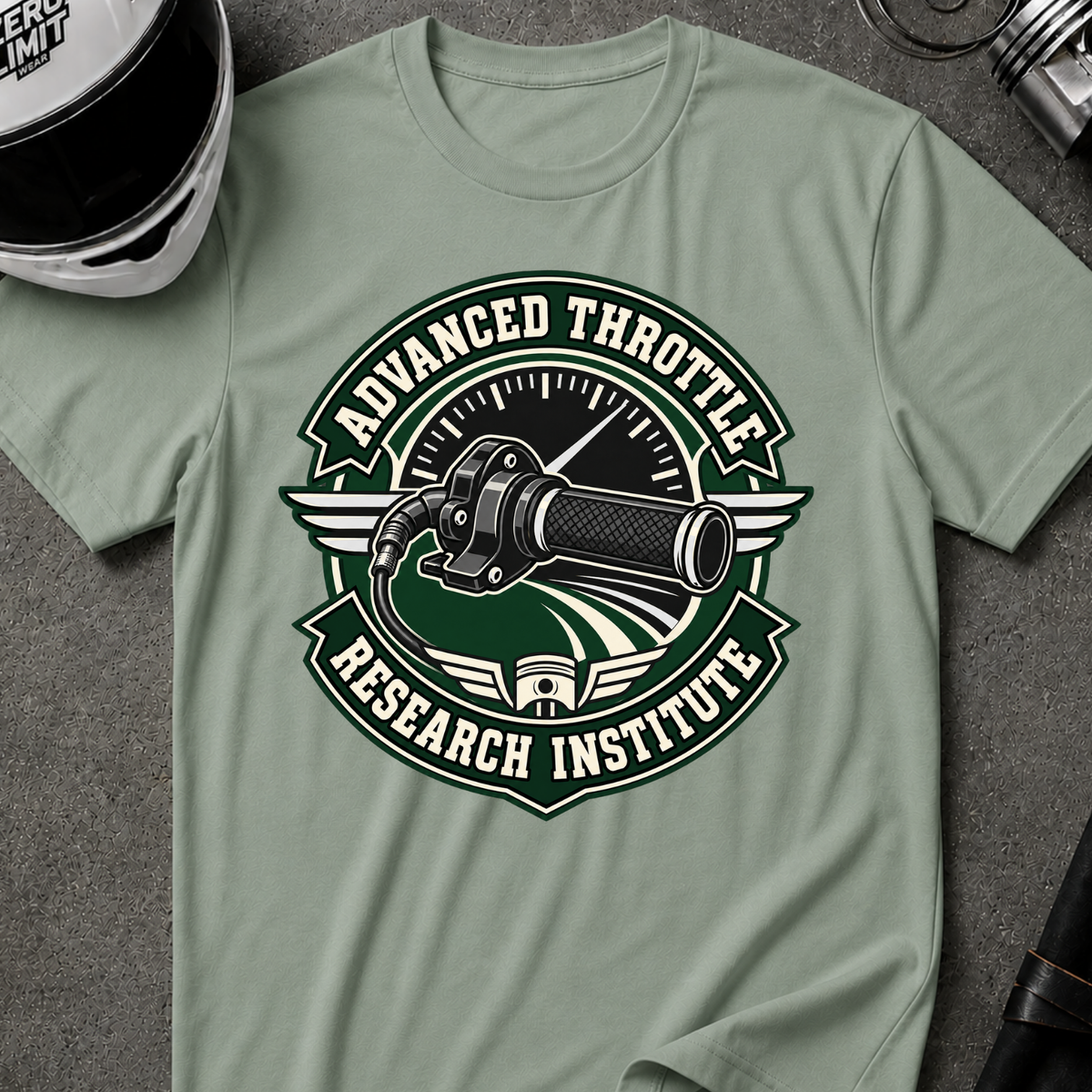ADVANCED THROTTLE RESEARCH INSTITUTE T-SHIRT