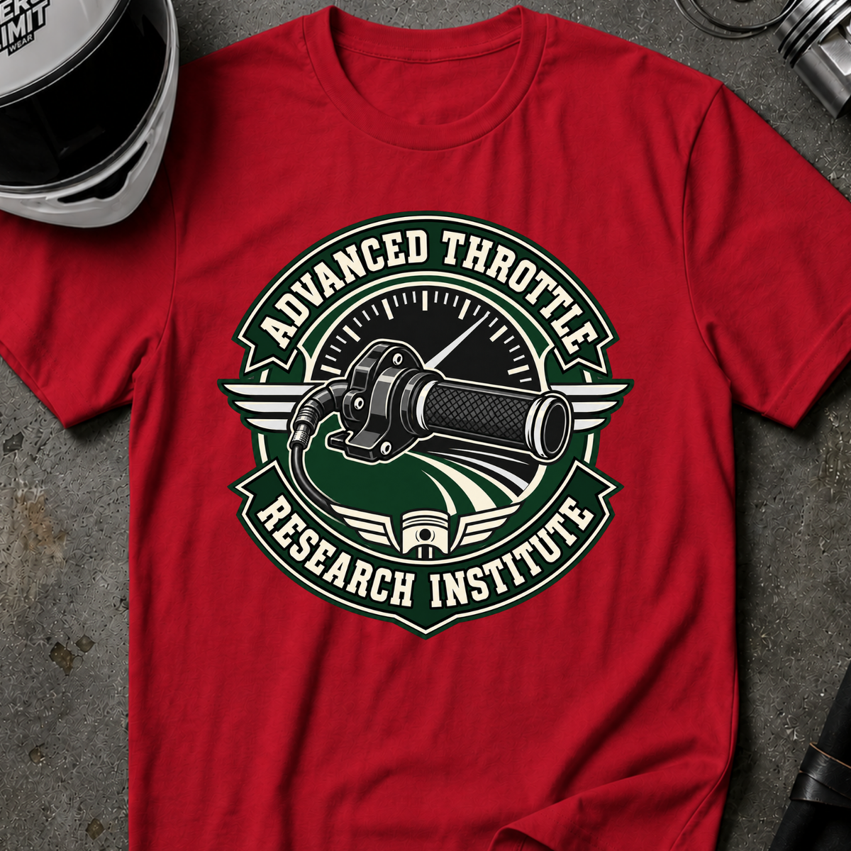 ADVANCED THROTTLE RESEARCH INSTITUTE T-SHIRT