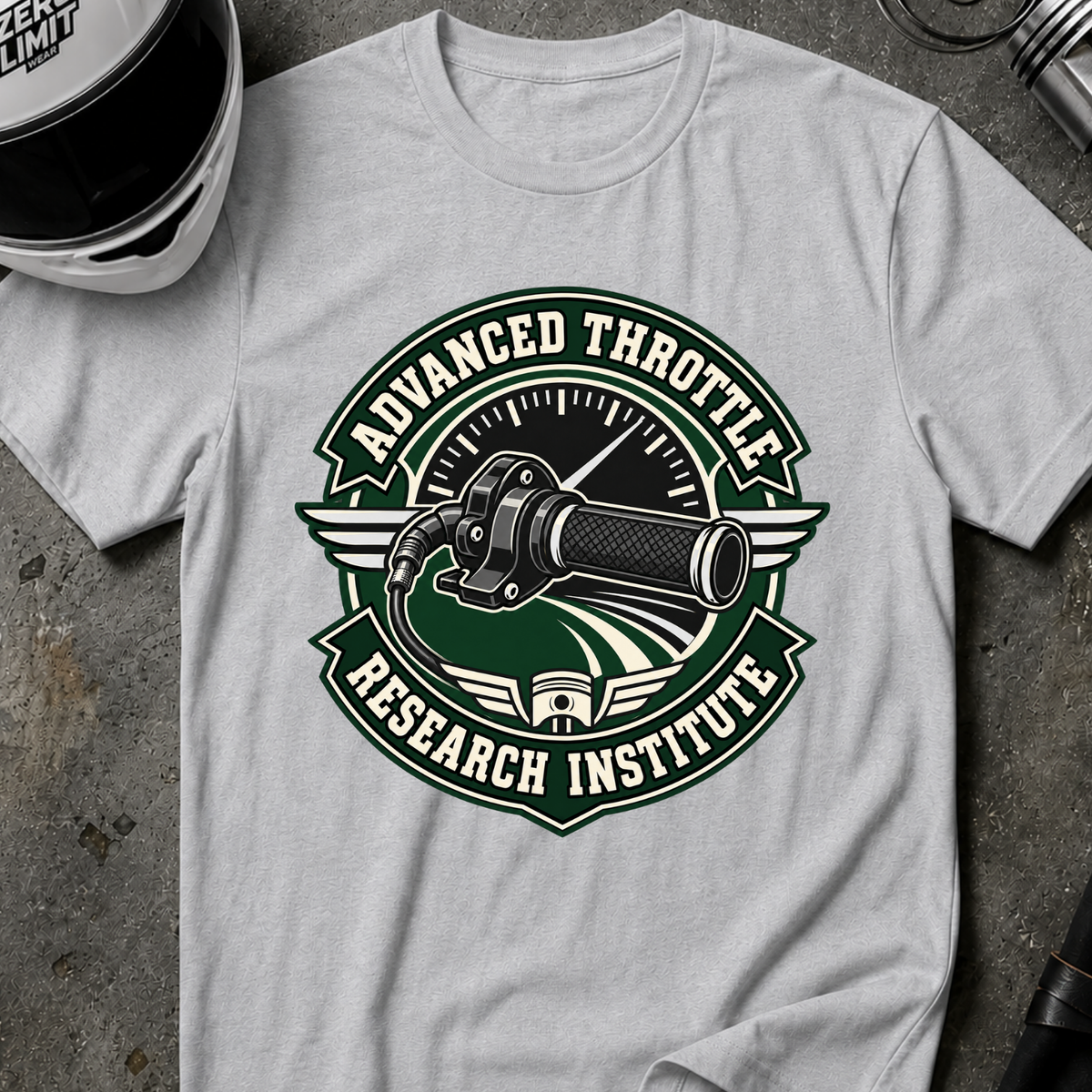 ADVANCED THROTTLE RESEARCH INSTITUTE T-SHIRT