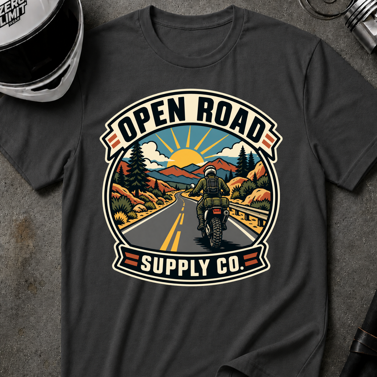 OPEN ROAD SUPPLY CO. T-SHIRT