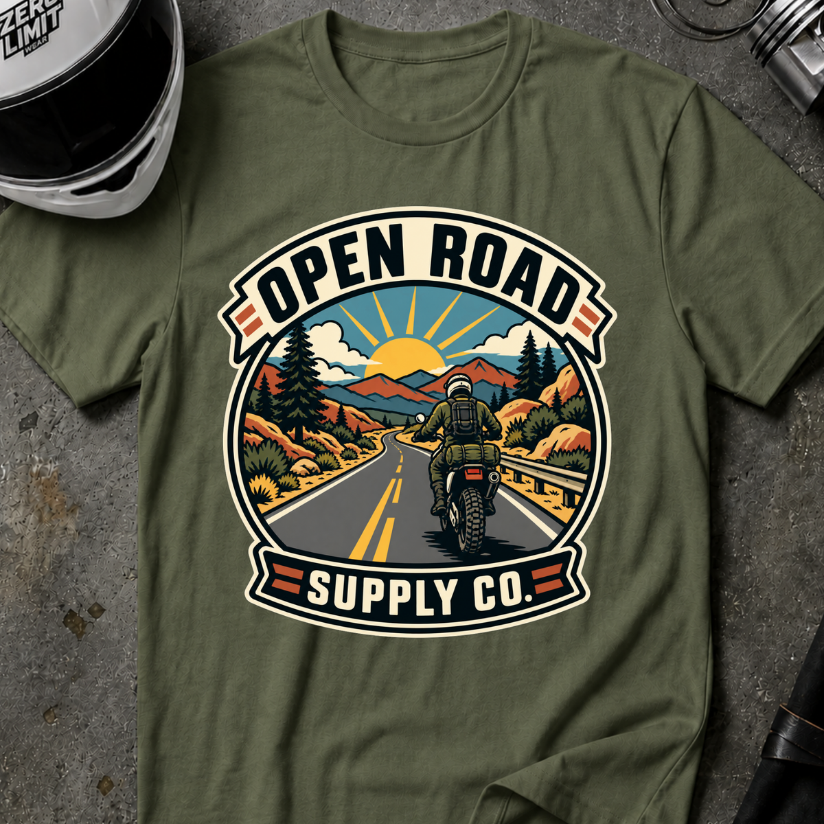 OPEN ROAD SUPPLY CO. T-SHIRT