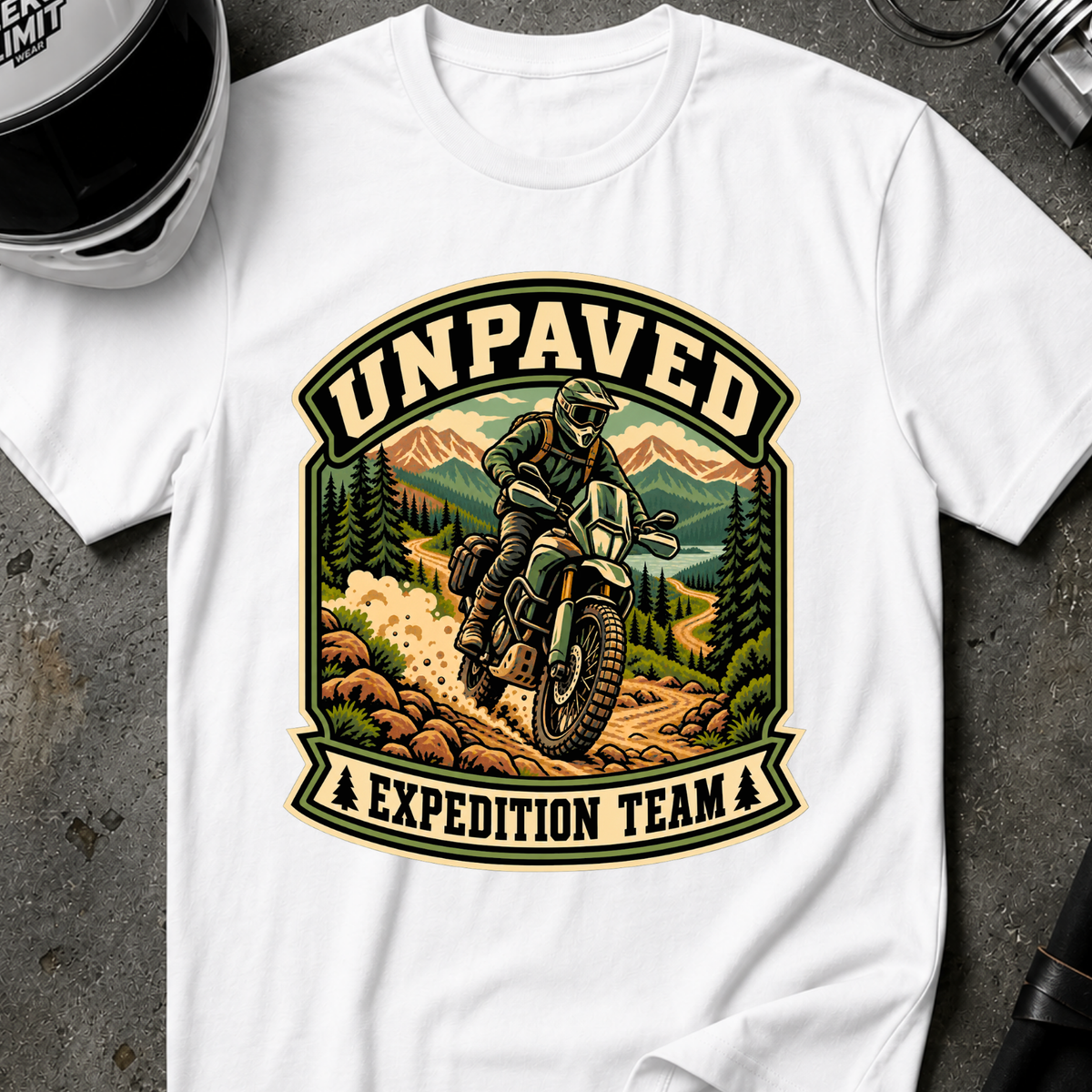 UNPAVED EXPEDITION TEAM T-SHIRT
