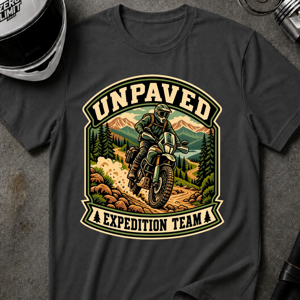UNPAVED EXPEDITION TEAM T-SHIRT