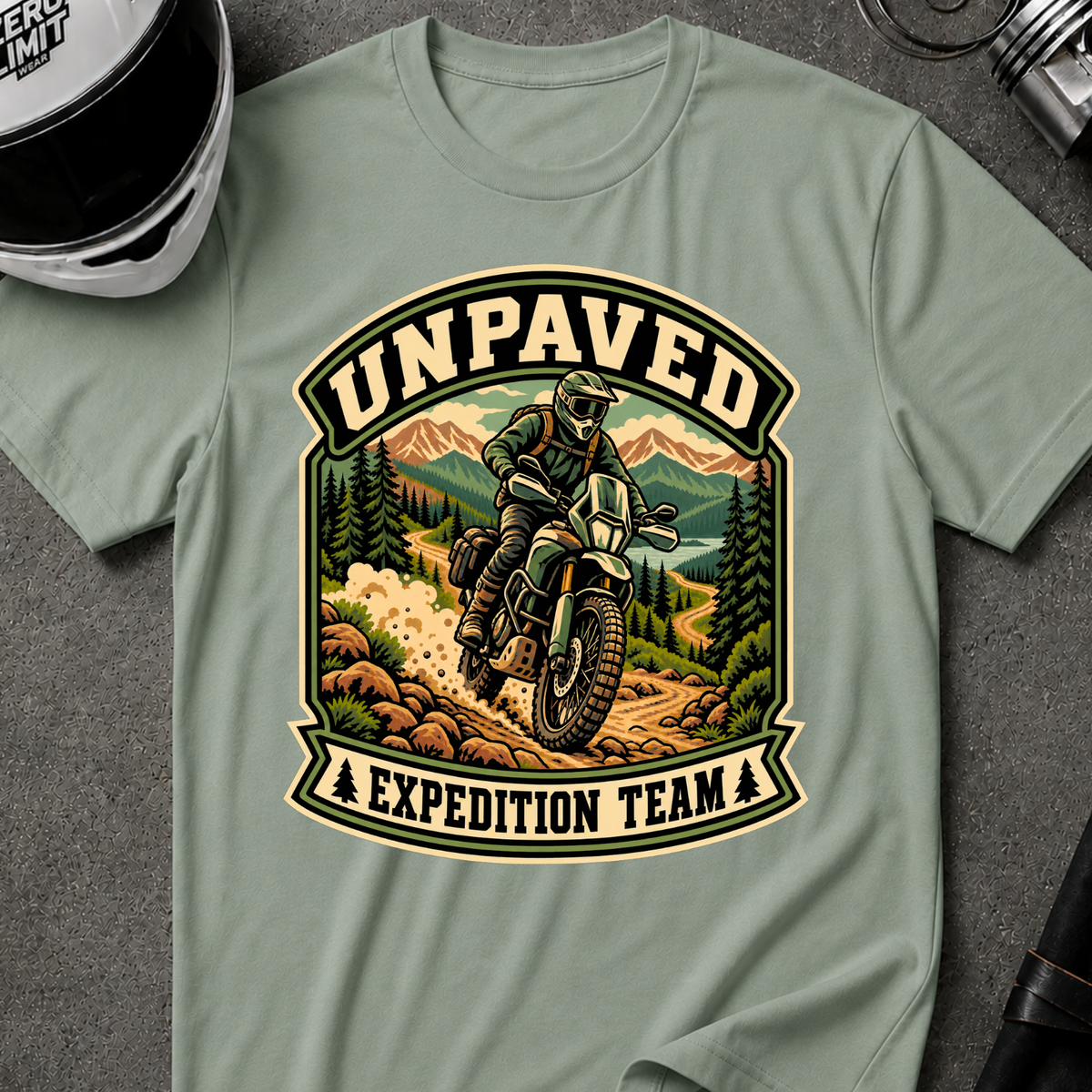UNPAVED EXPEDITION TEAM T-SHIRT