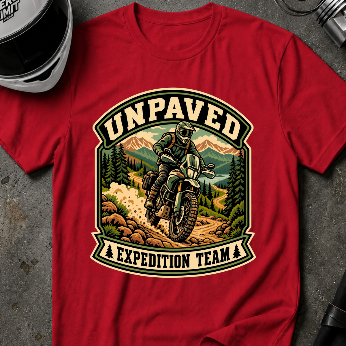 UNPAVED EXPEDITION TEAM T-SHIRT