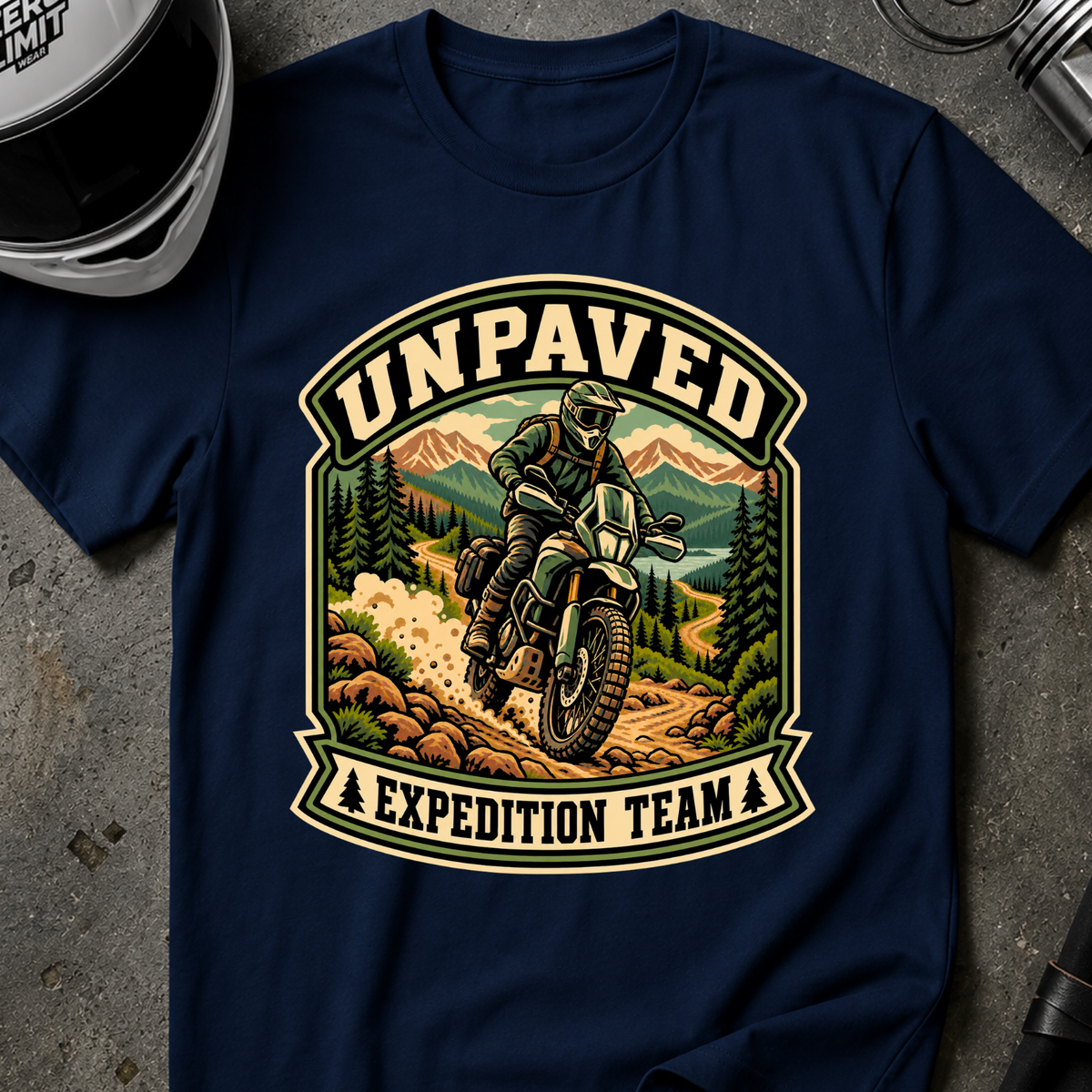 UNPAVED EXPEDITION TEAM T-SHIRT