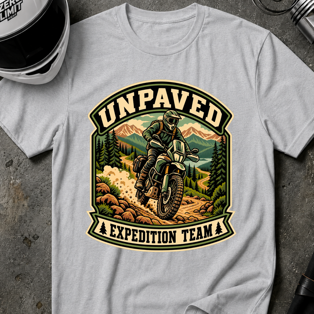 UNPAVED EXPEDITION TEAM T-SHIRT