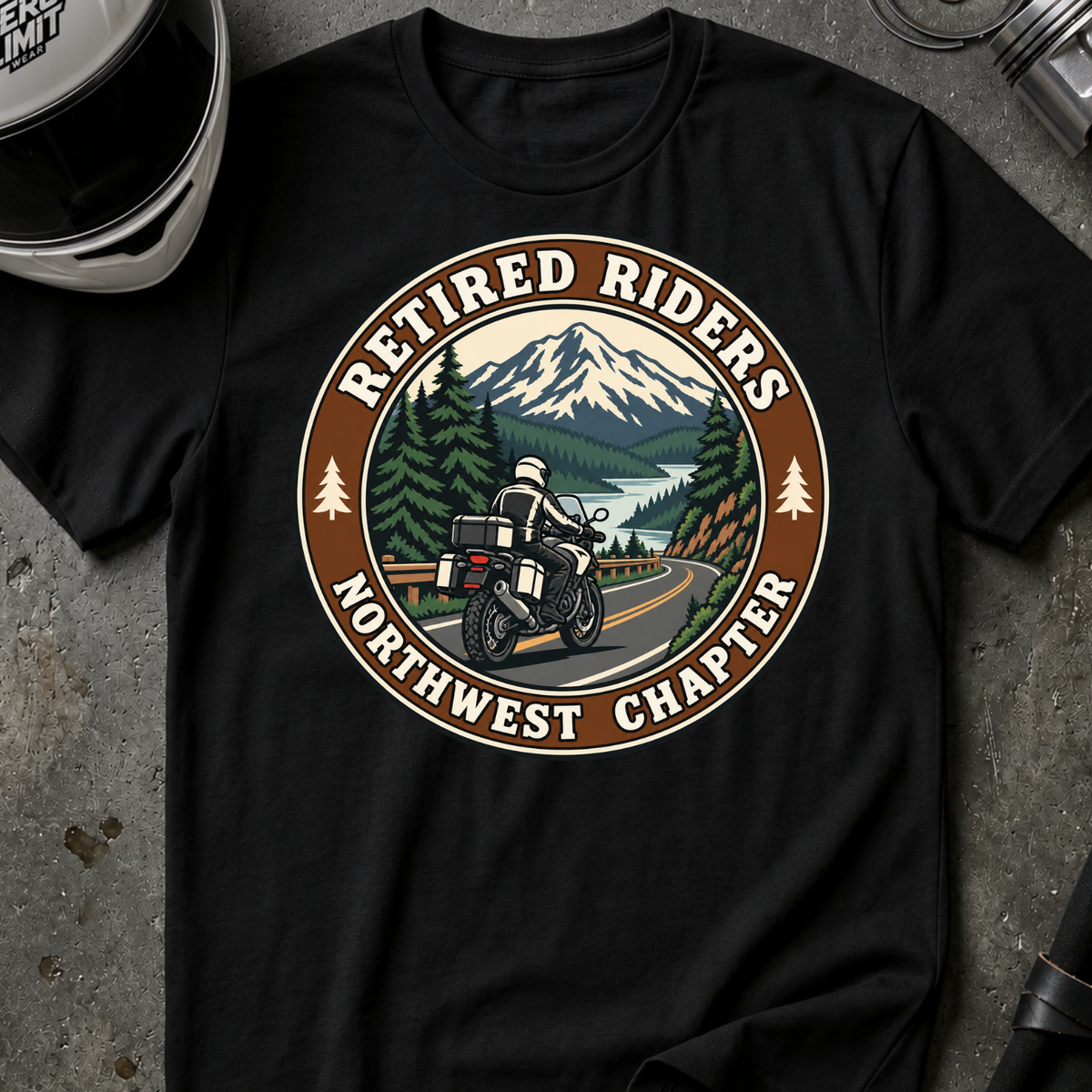 RETIRED RIDERS NW CHAPTER T-SHIRT