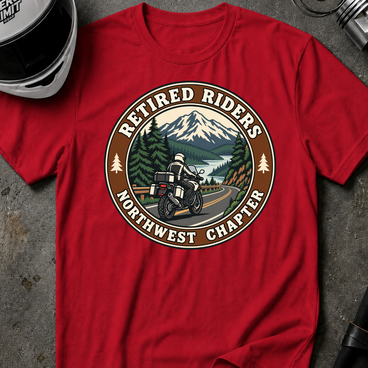 RETIRED RIDERS NW CHAPTER T-SHIRT