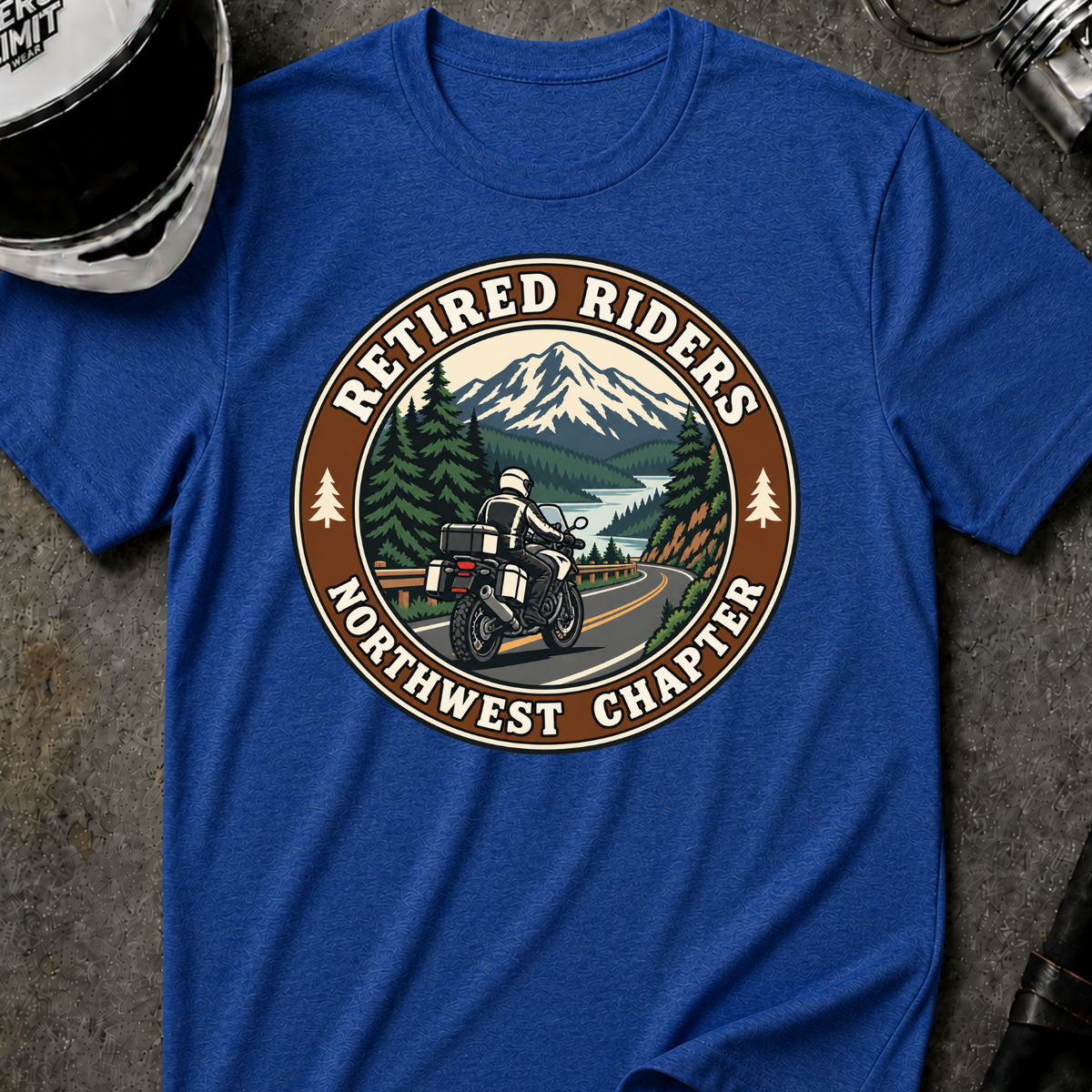 RETIRED RIDERS NW CHAPTER T-SHIRT