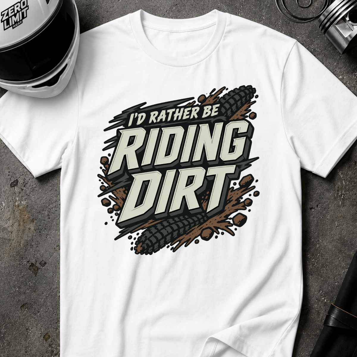 RIDING DIRT T-SHIRT