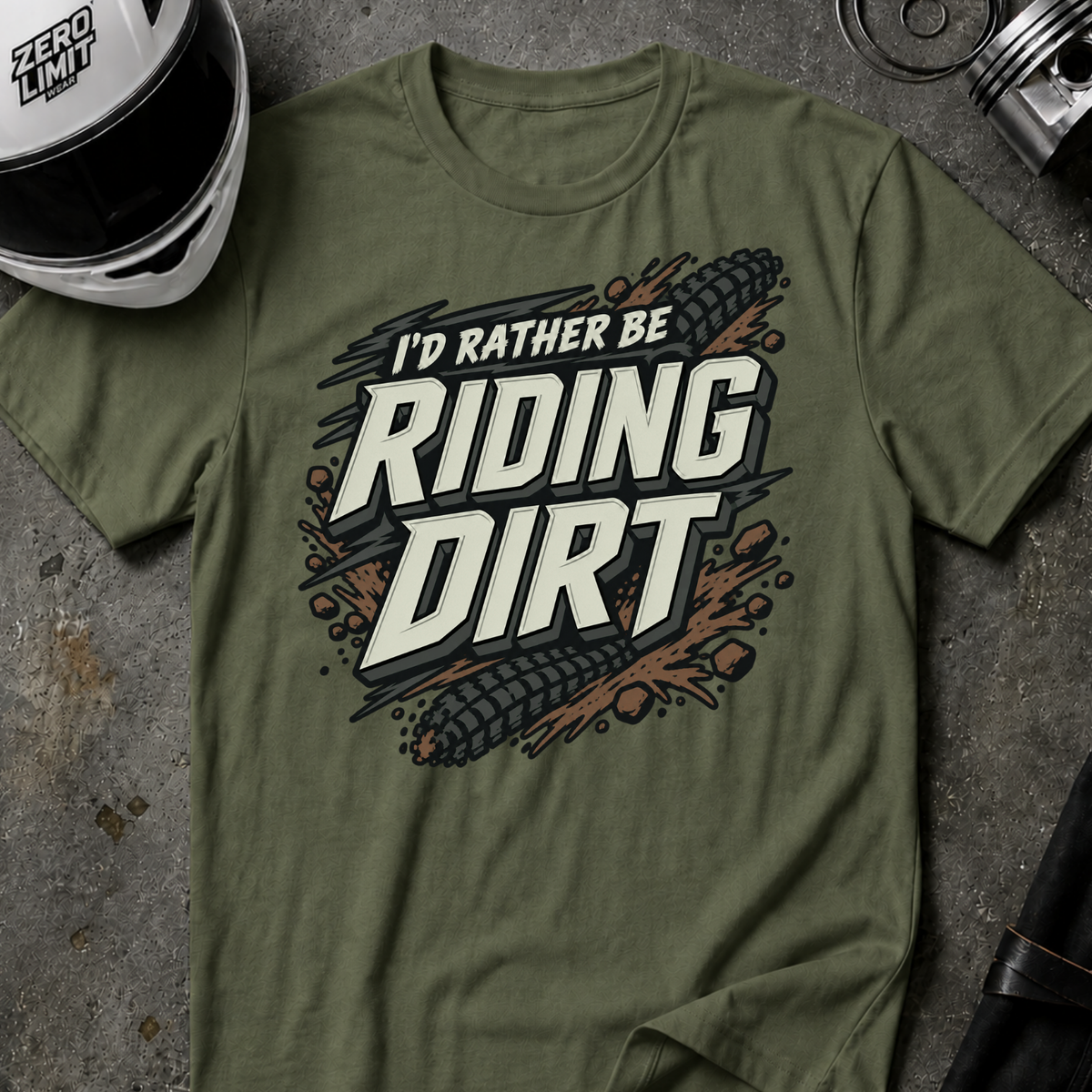 RIDING DIRT T-SHIRT
