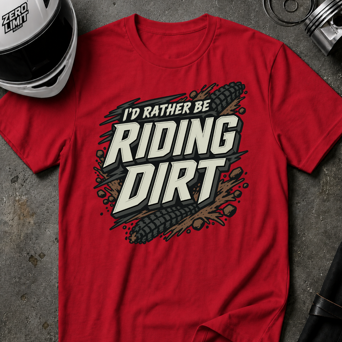 RIDING DIRT T-SHIRT