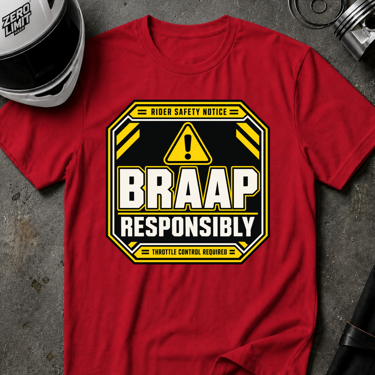 BRAAP RESONSIBLY T-SHIRT