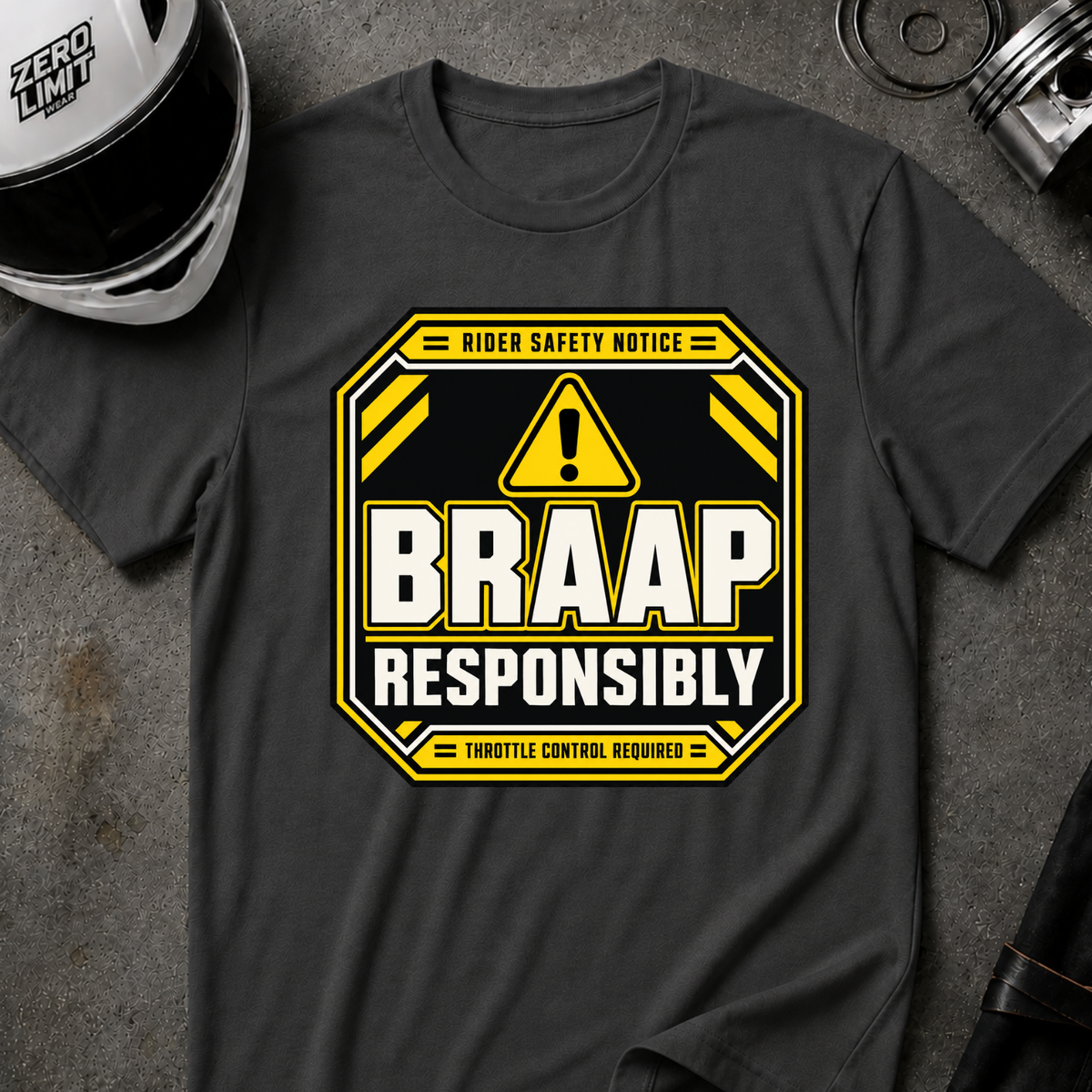 BRAAP RESONSIBLY T-SHIRT