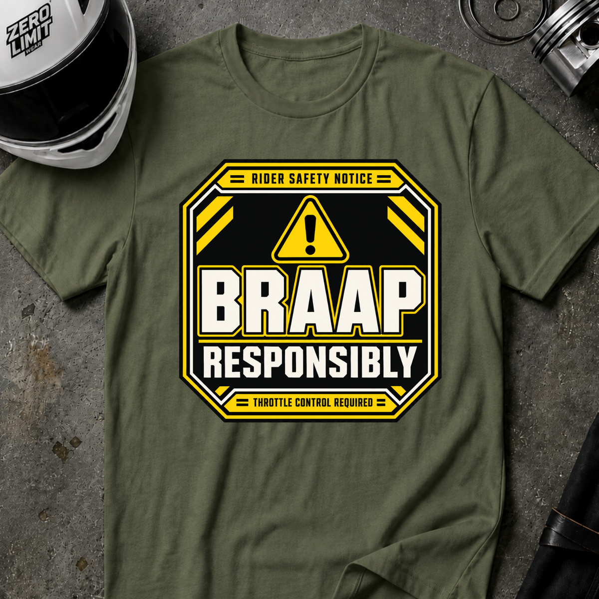 BRAAP RESONSIBLY T-SHIRT