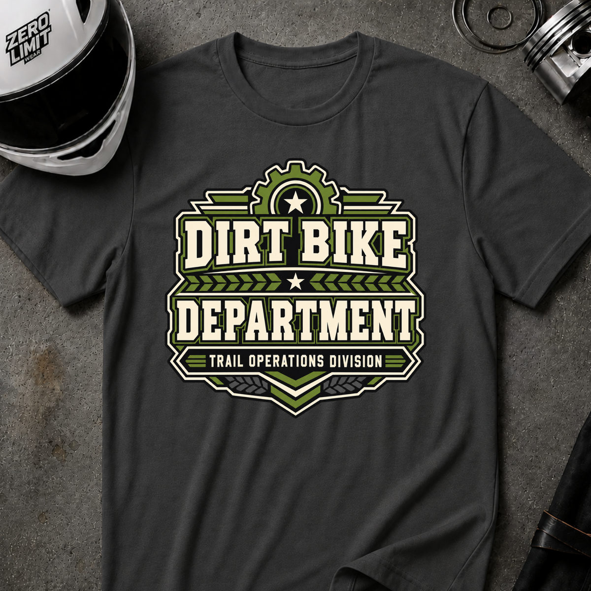 DIRT BIKE DEPARTMENT T-SHIRT