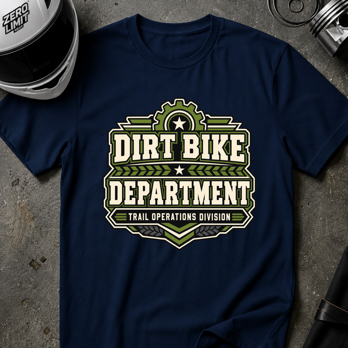 DIRT BIKE DEPARTMENT T-SHIRT
