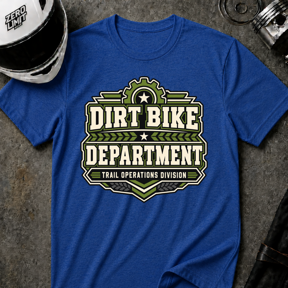 DIRT BIKE DEPARTMENT T-SHIRT