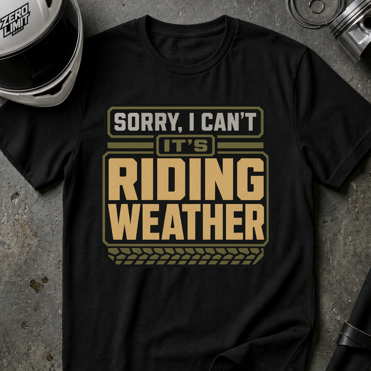 RIDING WEATHER T-SHIRT