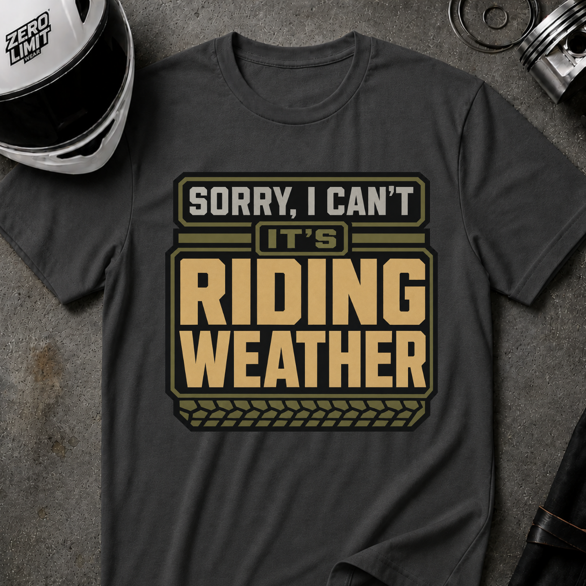 RIDING WEATHER T-SHIRT