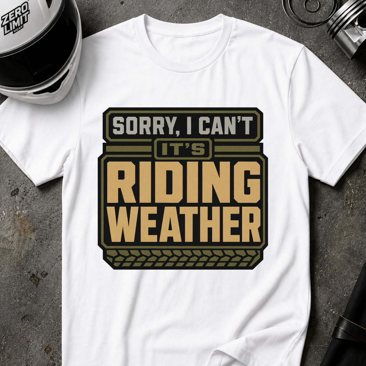 RIDING WEATHER T-SHIRT
