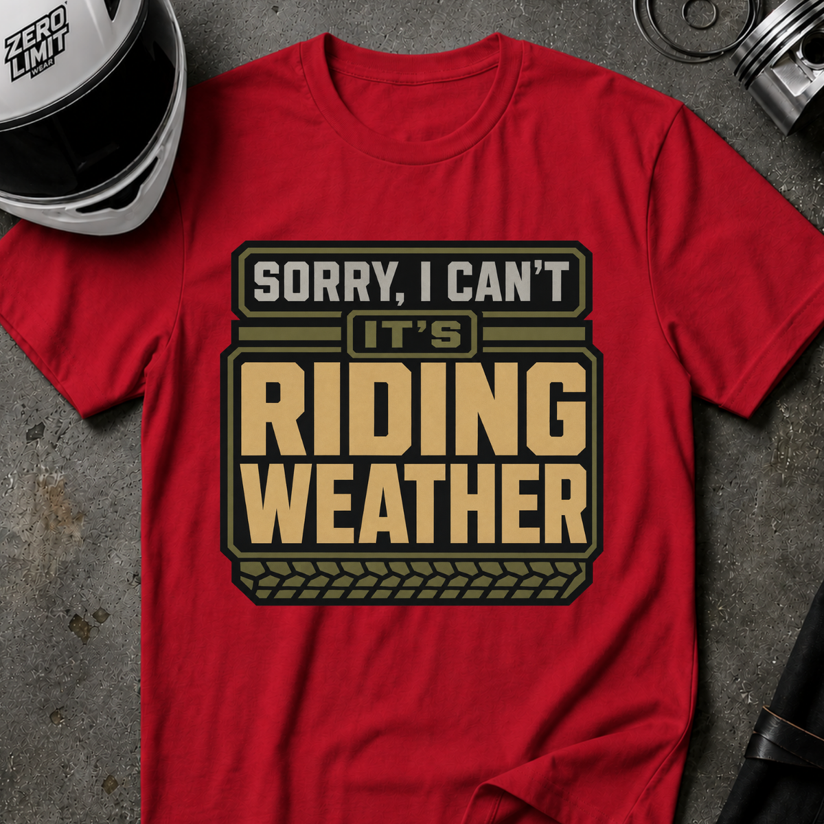 RIDING WEATHER T-SHIRT