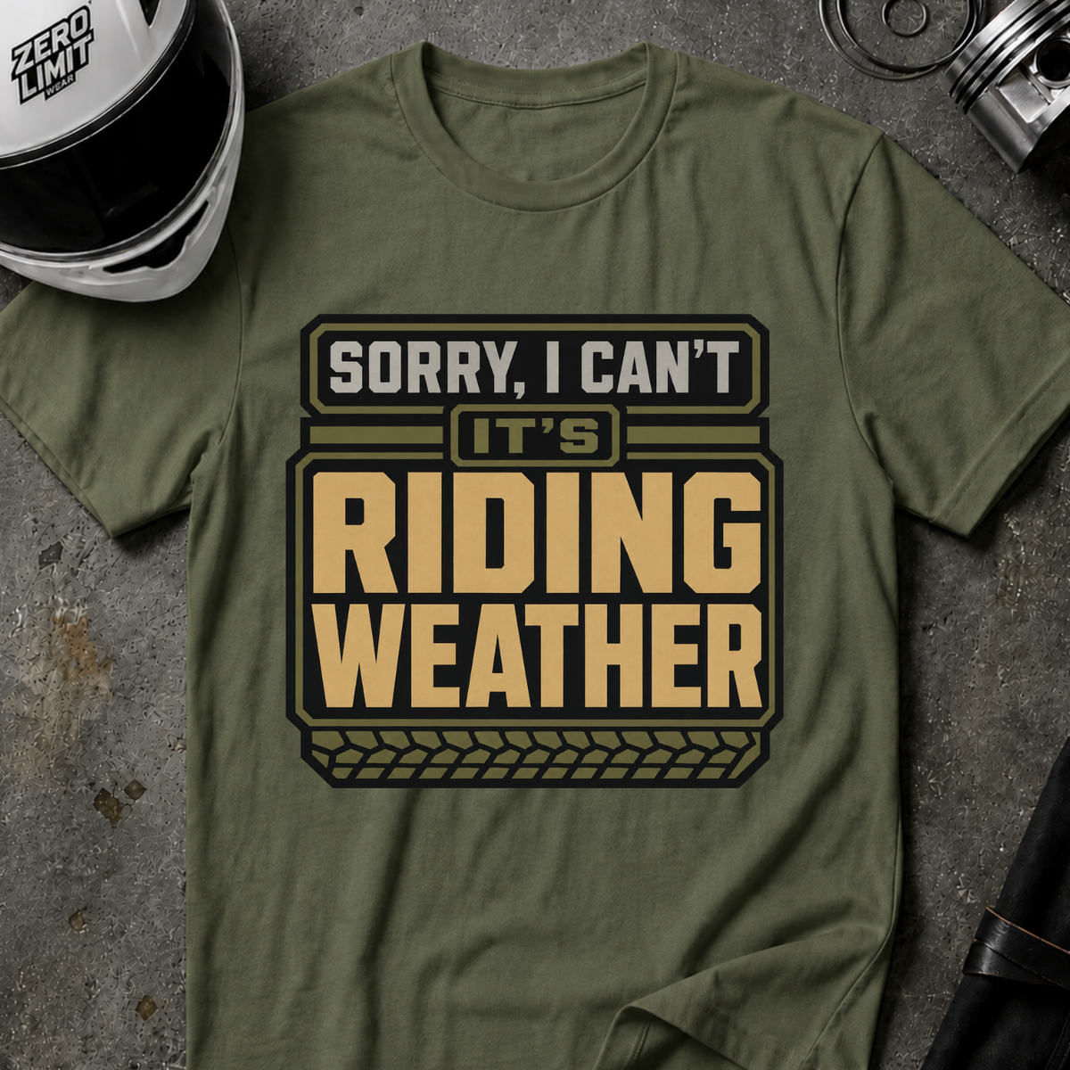 RIDING WEATHER T-SHIRT