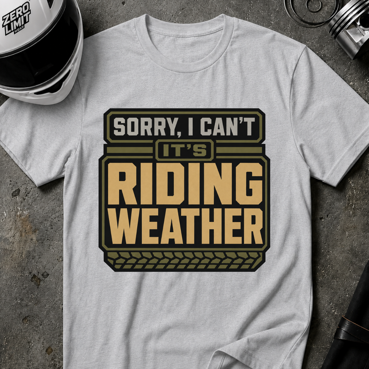 RIDING WEATHER T-SHIRT