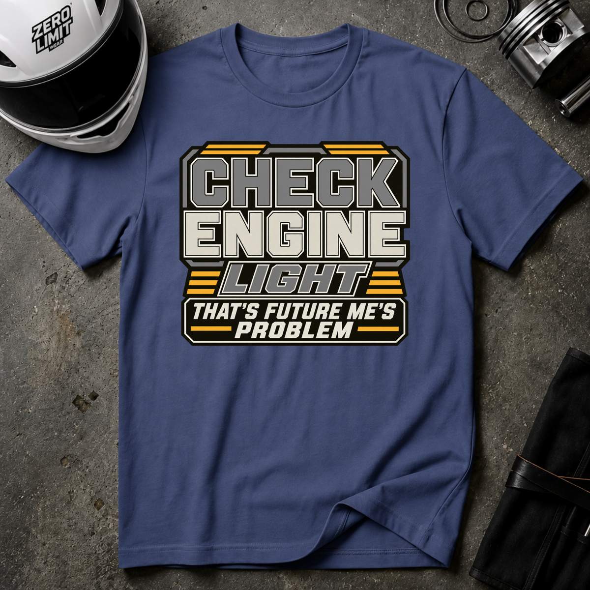 CHECK ENGINE LIGHT T-SHIRT