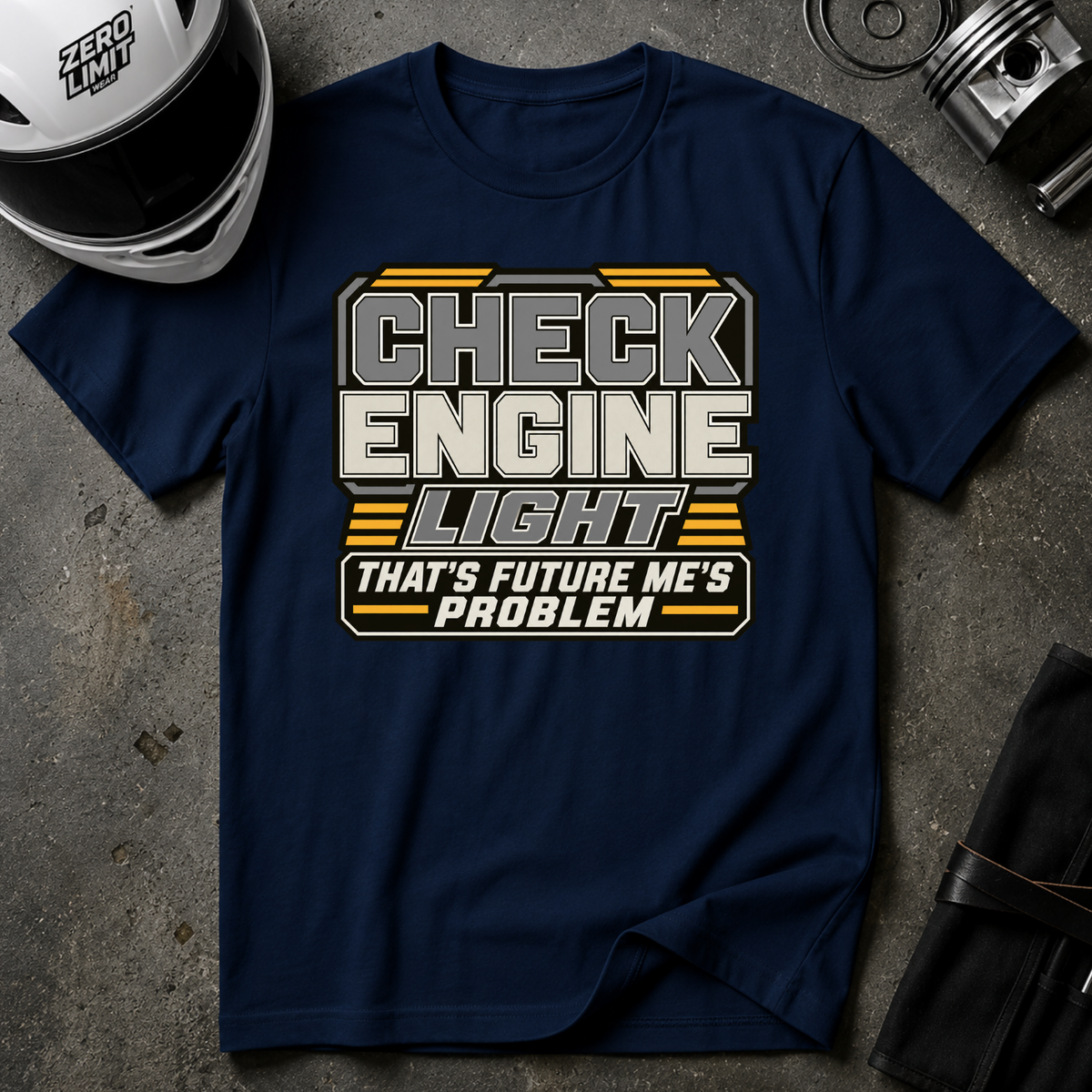 CHECK ENGINE LIGHT T-SHIRT