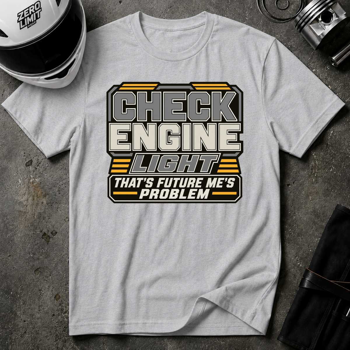 CHECK ENGINE LIGHT T-SHIRT