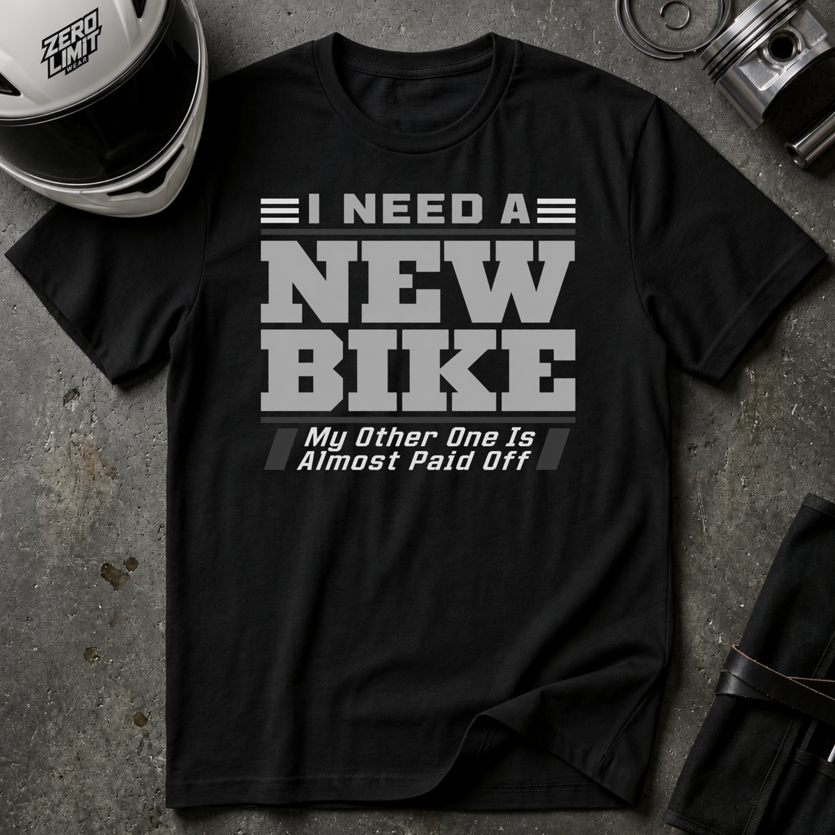 NEED A NEW BIKE T-SHIRT